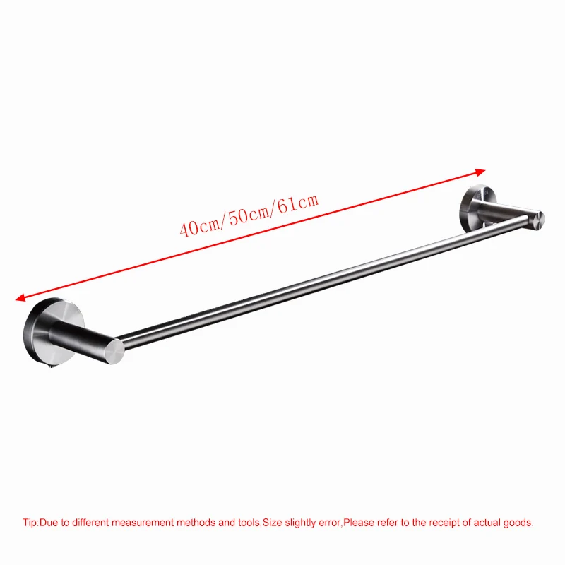 Weyuu 304 stainlesingle Полотенца бар держатель настенный 40/50/61 см Аксессуары для ванной комнаты Полотенца стойки Провода рисунок