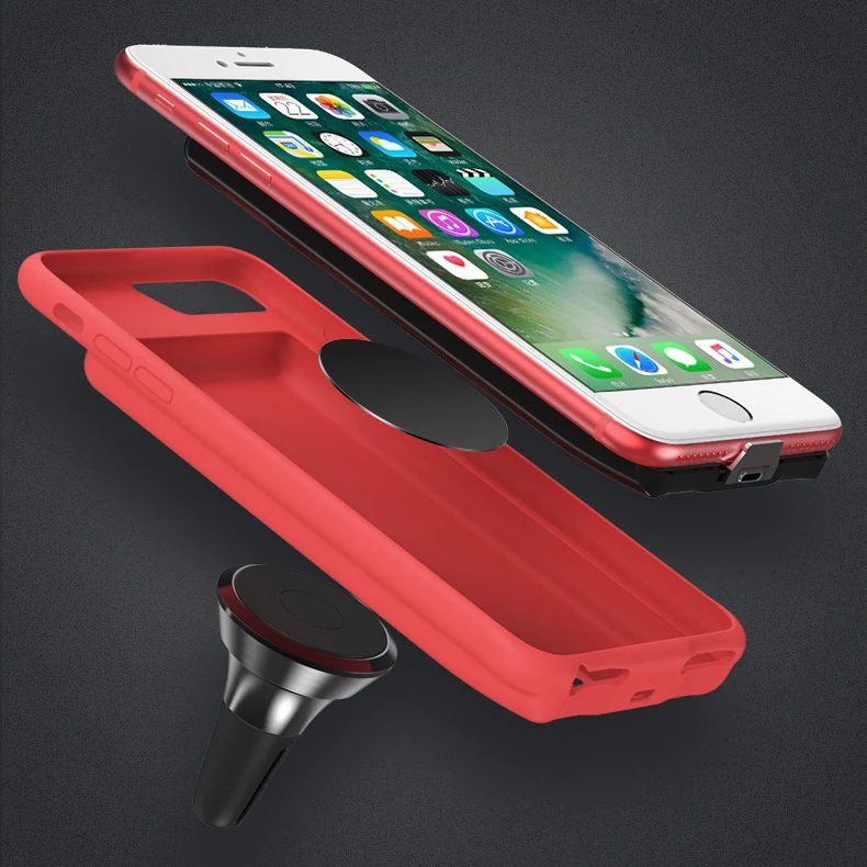 High Quality 7000mAh Battery Case Charger For iPhone 6/6s/7/8 Plus 4500mAh External Power Bank Battery Cases For iPhone 6 6s 7 8