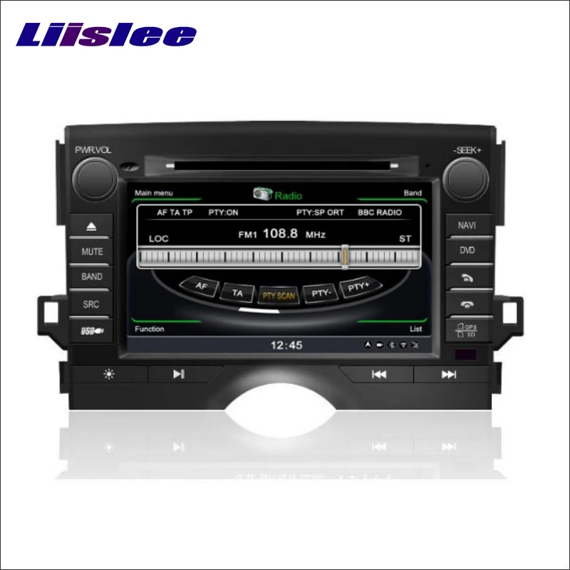 Discount Liislee For Toyota Reiz 2013~2015 Car DVD Player GPS Nav Navi Map Navigation Radio Stereo CD iPod BT HD Screen Multimedia System 1