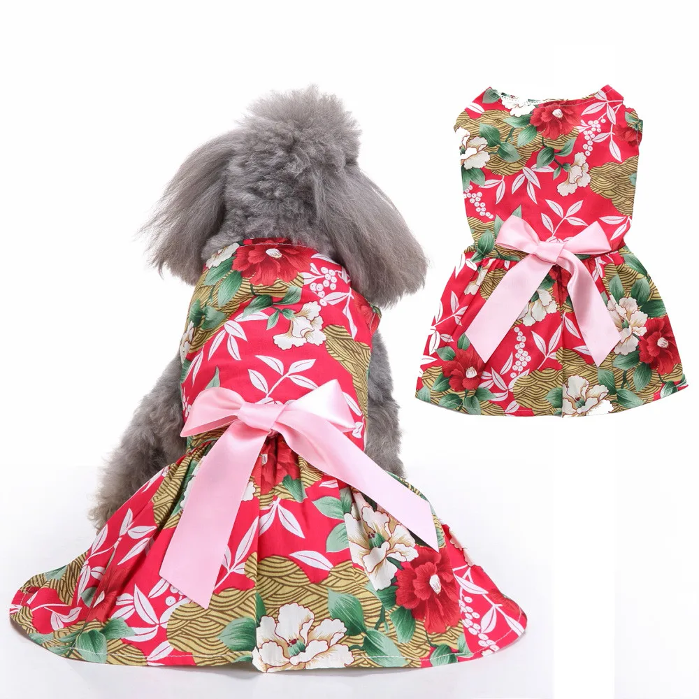 

2019 Pet Dog Clothes For Small Dogs Dress Spring Summer Puppy Small Dog Lace Princess Chihuahua Dog Mascotas Roupa Pet Cachorro