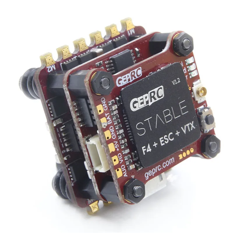 Geprc 20x20 мм стабильный Flytower 20A BL_S ESC и Omni шины F4 Полет контроллер и 48CH 25/100/200 mW VTX для мультироторные детали Асса