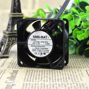 

Original NMB 2410ML-05W-B70 0.25A 60*60*25MM axial flow fan 24VDC