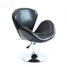 High Quality PU Material Short Swivel Lifting Chair Ergonomic Bar Stool Office/Waiting Room/Reception/Computer Chair cadeira