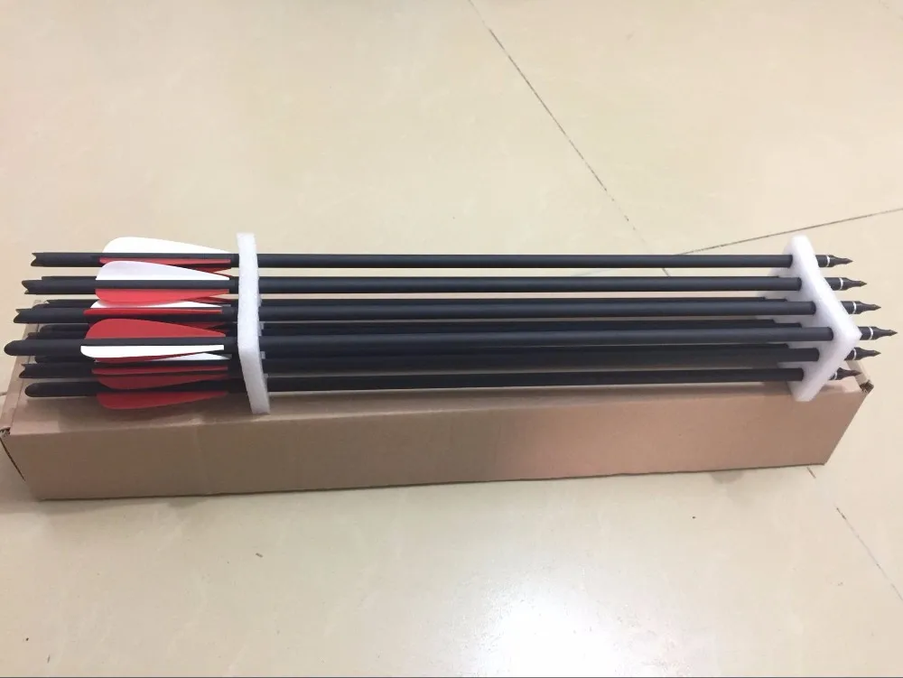 100PK Archery hunting crossbow arrows 20 inches mixed carbon crossbow