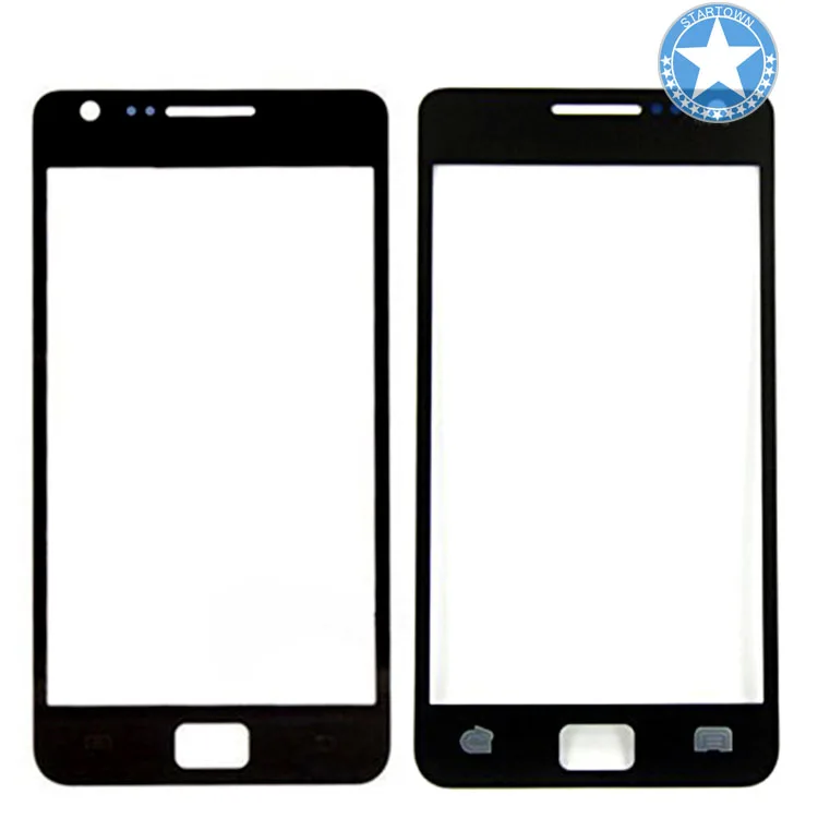 

For Samsung Galaxy S2 II Plus i9105 Front Screen Glass Lens Front Outer Lens for Replacement Assembly Black