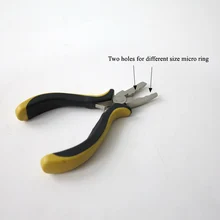 1 шт. черный и желтый цвет Rebond приспособление для удаления волос щипцы для наращивания волос инструменты и аксессуары многоцелевые щипцы для вытягивания волос