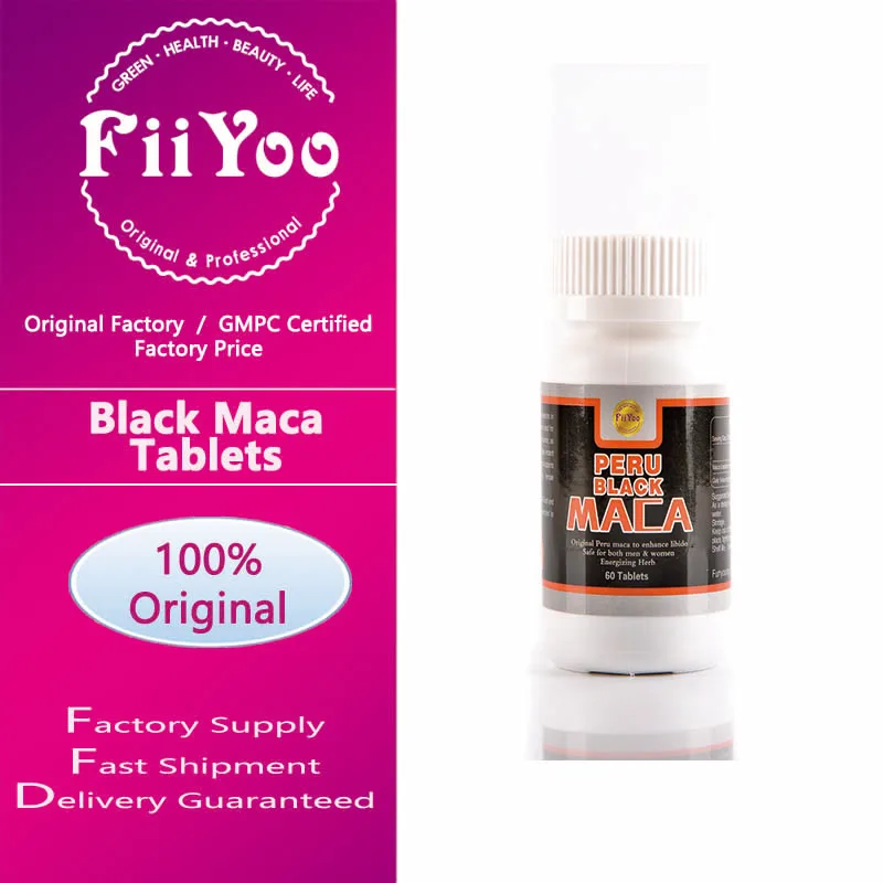 

60 caps/bottle, 2 bottles/lot, peru black maca root extracts for both men and women