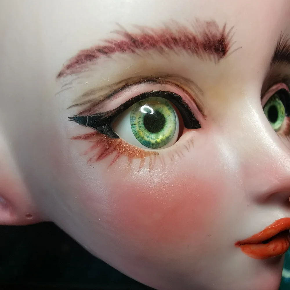 Очки для глаз bjd 14 мм серые желтые Gear глаза 1/4/1/3 1/6/1/8 BJD/SD MSD 12 пластиковые