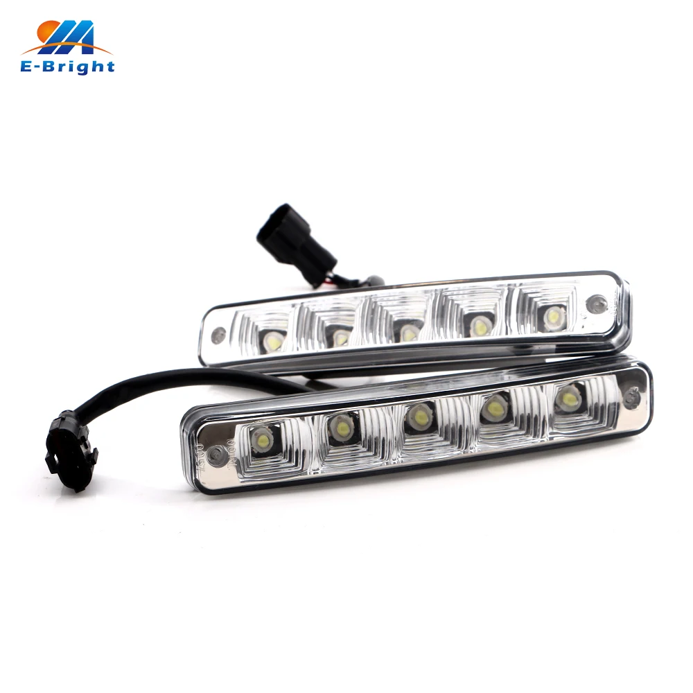 YM E-Bright 2 Pairs EB DRL 10W B car Led light Daytime Running lights free shipping Universal Car styling hot sale lighting | Автомобили и