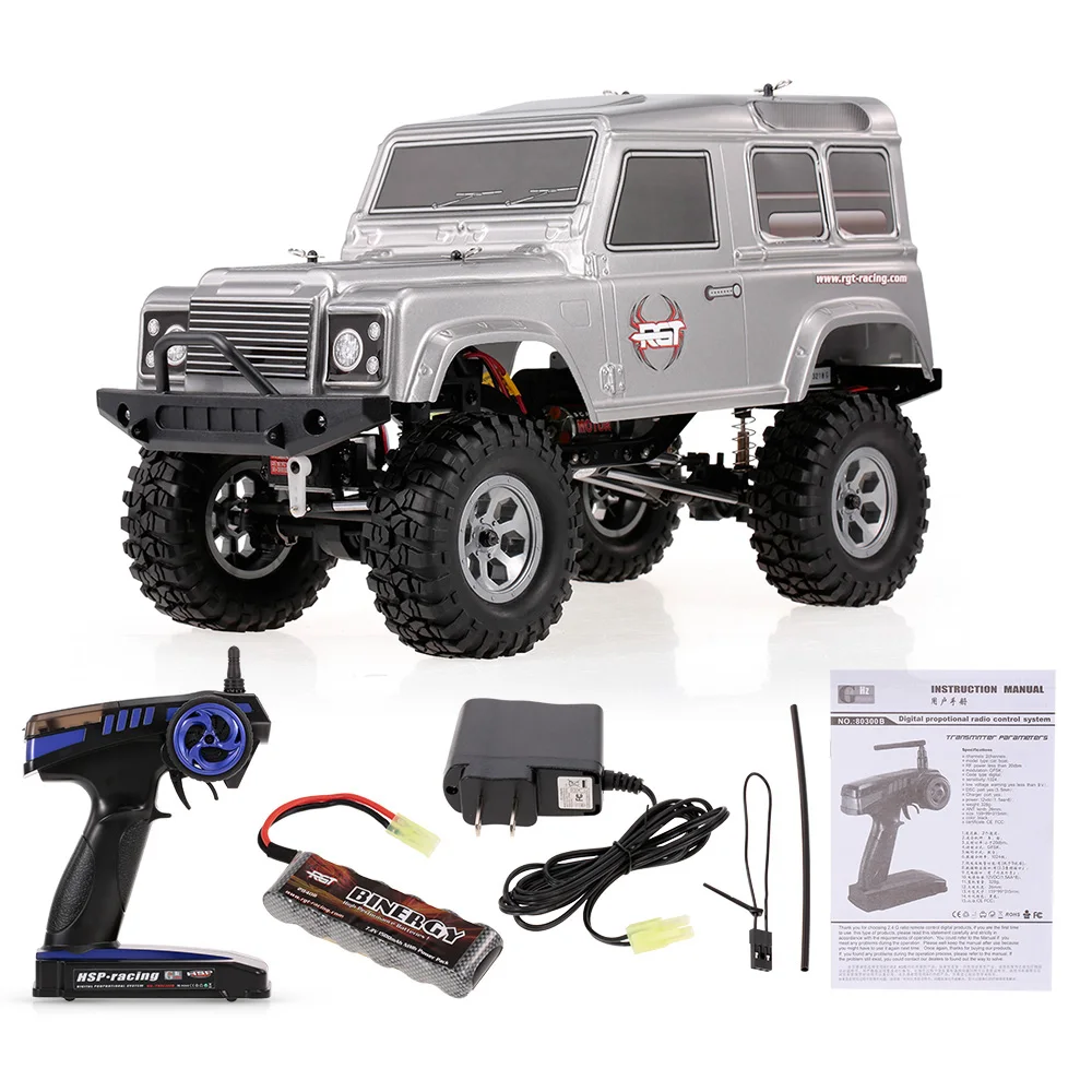 136100 Радиоуправляемый автомобиль 1/10 2 4 ГГц 4WD водонепроницаемый реалистичный