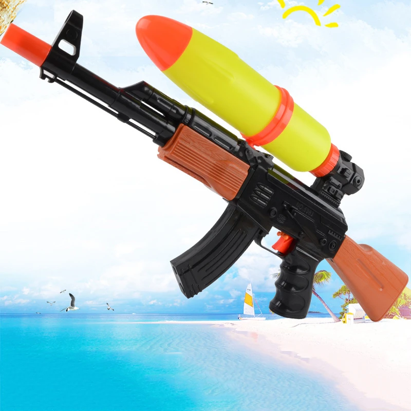 

Eva2king AK47 Water Gun Toy Cool Water Toy Gun Weapon Toys Arma De Brinquedo Pistola Giocattolo Best Gift for Children