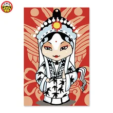 Живопись по номерам художественная краска по номерам DIY, украшения, ремесла, китайский стиль, драма