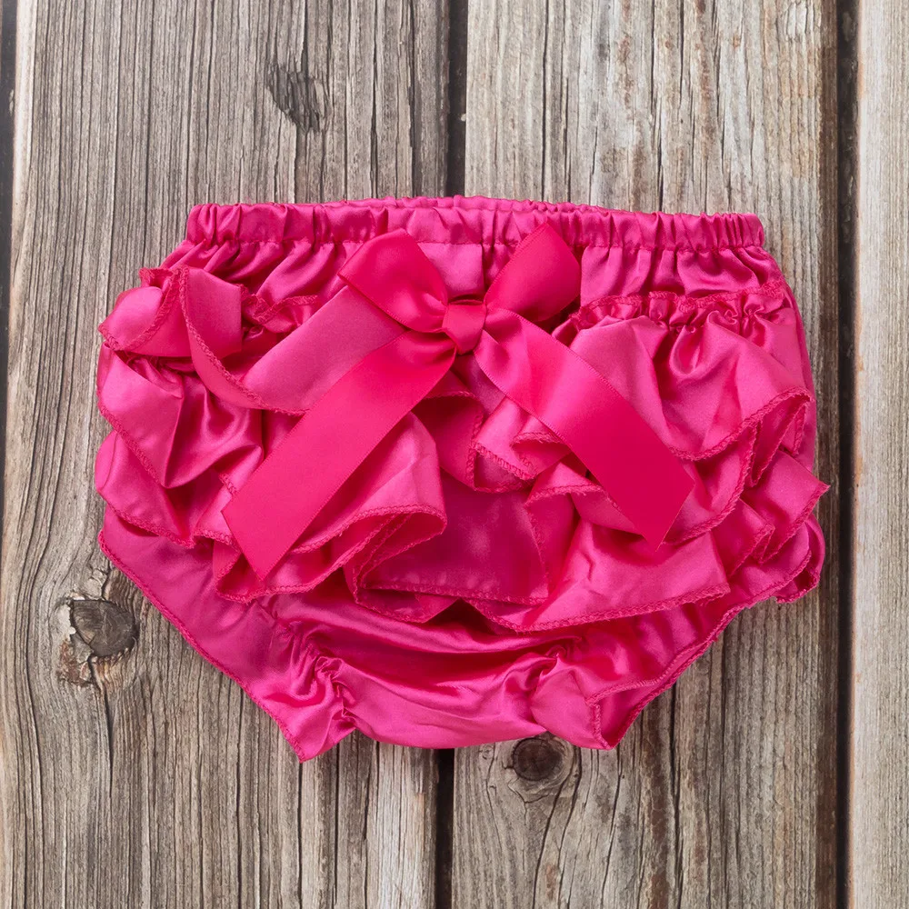 Baby Panties Infant Girl Bowknot Ruffle Bloomer Nappy Underwear Panty Diaper Baby Girl Ruffle Panties#c