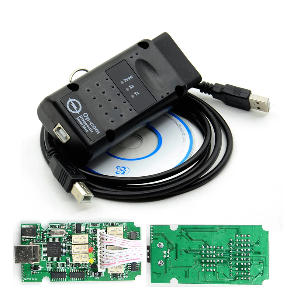 OP COM V1.7 V1.78 V1.99 с PIC18F458 FTDI opcom OBD2 автоматический диагностический инструмент для Opel OP-COM интерфейс can-шины obd сканер