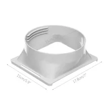 Портативный прочный кондиционер интерфейс окна выхлопной трубы соединитель аксессуары ABS Главная детали для кондиционеров