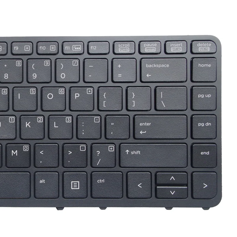  GZEELE English Laptop keyboard for HP EliteBook 840 G1 850 G1 840 G2 850 G2 Series US layout With B