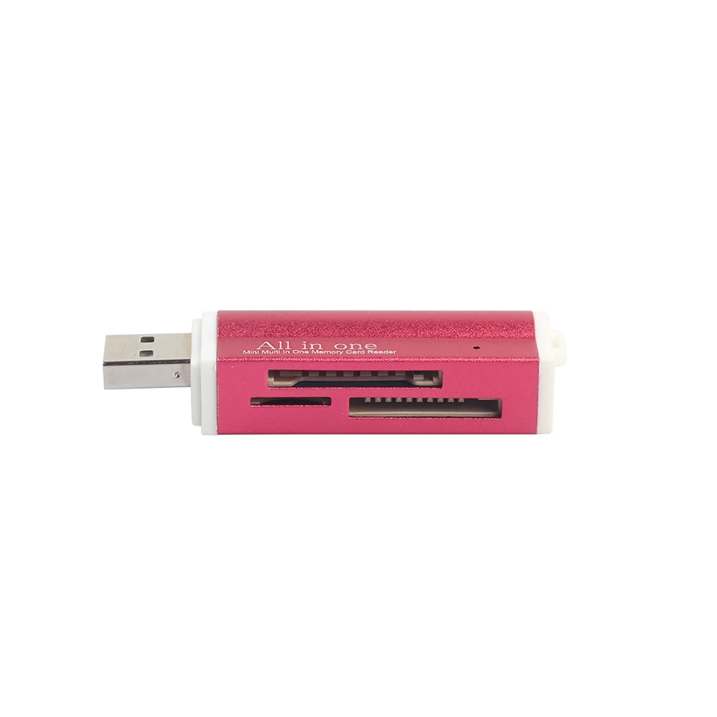 Новый USB 2,0 все в 1 Multi чтения карт памяти для TF Micro SD MMC SDHC M2 Memory Stick MS Duo RS-MMC