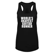 Женская майка для бега в мире Okayest Runner