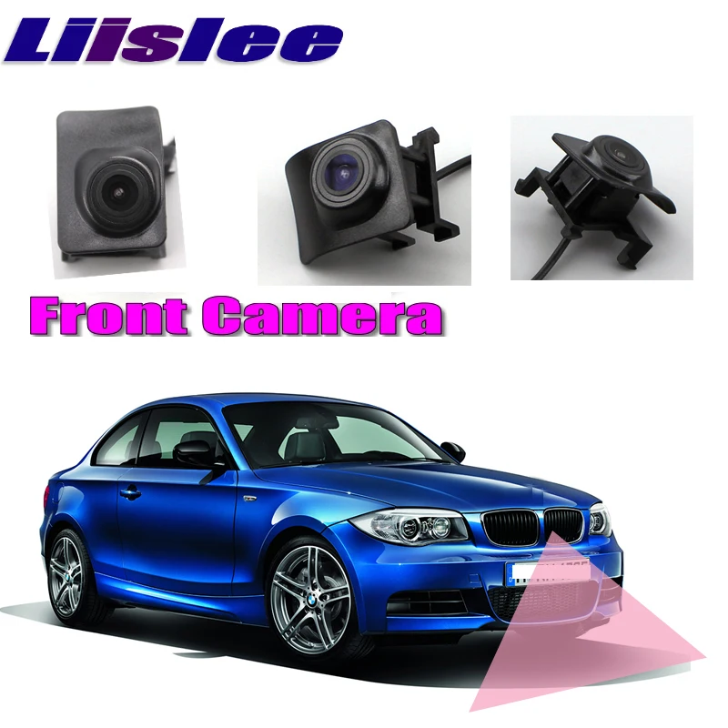 LiisLee Car Front Camera CAM Hood Mesh Front Grille CAM For BMW 1