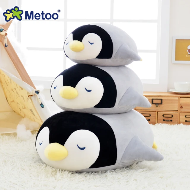 del delle peluche della dei Regalo pinguino di bambole del nuovo compleanno anno Metoo di cuscino del giocattoli 7IfmYbv6gy
