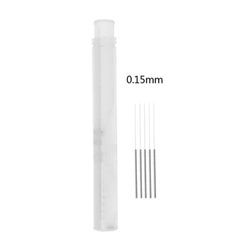 

5Pcs 3D Printer Nozzle Bendable Cleaning Needles Stainless Steel Drill Bit