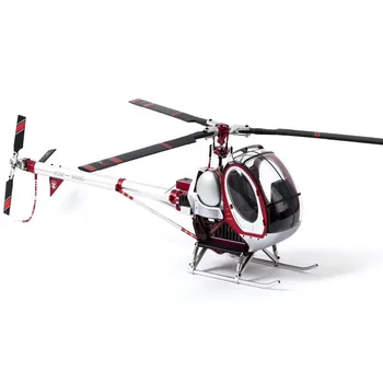 

Schweizer 300C Scale Full Metal 9CH RC Helicopter Brushless RTF Set 450L DFC High Simulation Electric Helicpter Toy