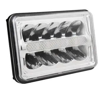

2x Newest LED 4" X 6" LED projector Headlight Replacement for H4651 H4652 H4656 H4666 H6545 Sealed Beam Headlamp for truck