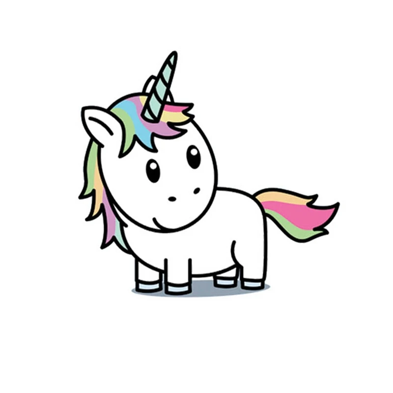 pix Unicorn unicorn light switch stickers for kids rooms baby nursery home cute animal cartoon horse unicorn cup decal pvc wall mural art