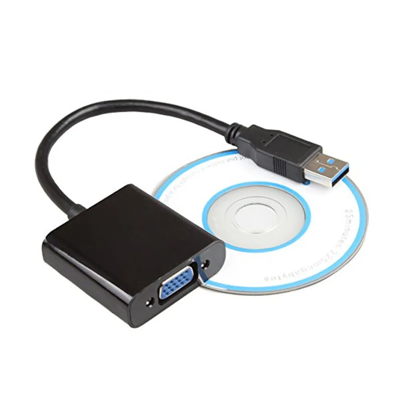 USB 3.0 To VGA Video Graphics Adapter for Multiple Screen Displays