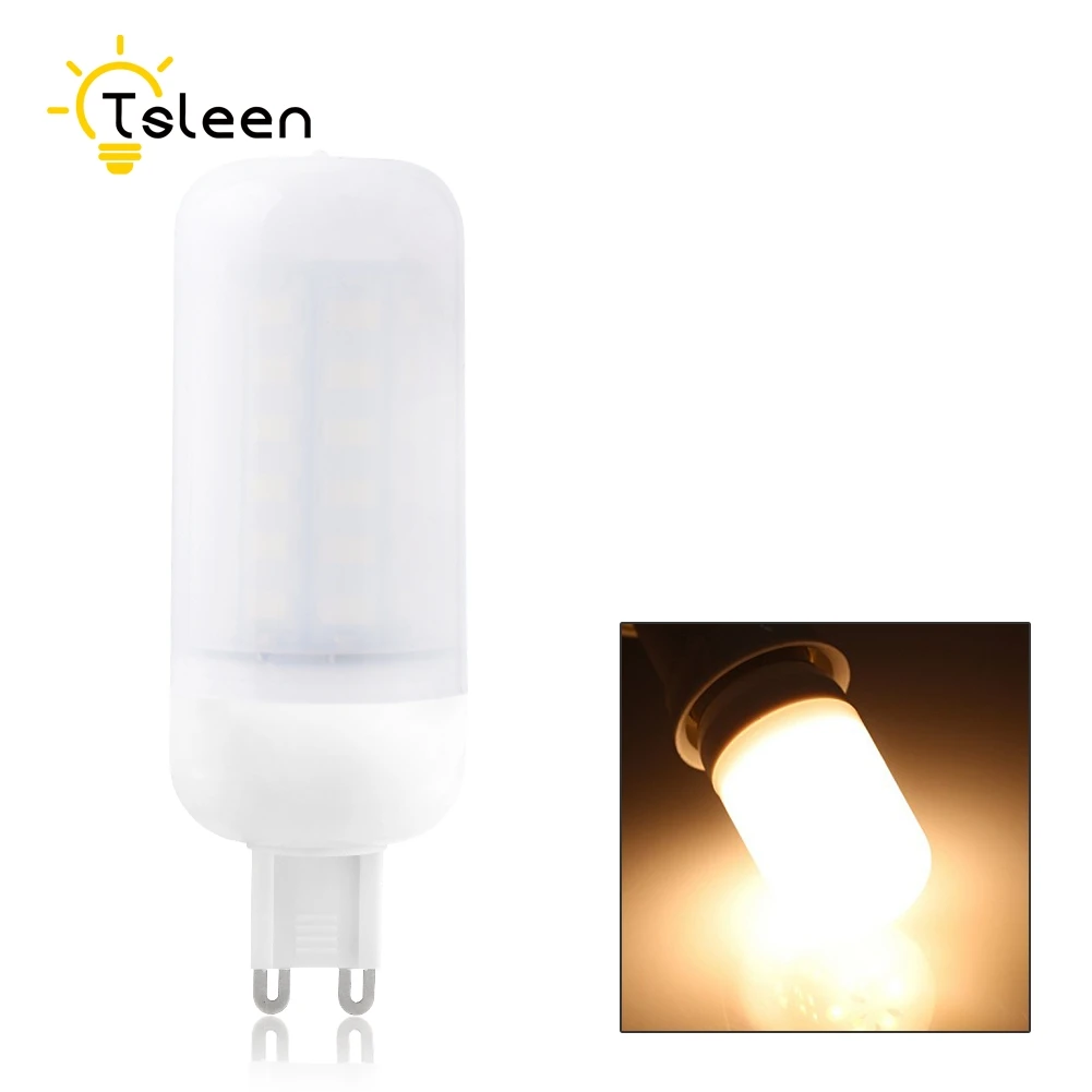 TSLEEN 10x Высокая яркость 5730 SMD E27 G9 светодиодный кукурузная лампа E14 B22 GU10 молочно-белый 110V 220V 7 Вт, 9 Вт, 12 Вт, 15 Вт, 20 Вт, 25 Вт Светодиодный светильник