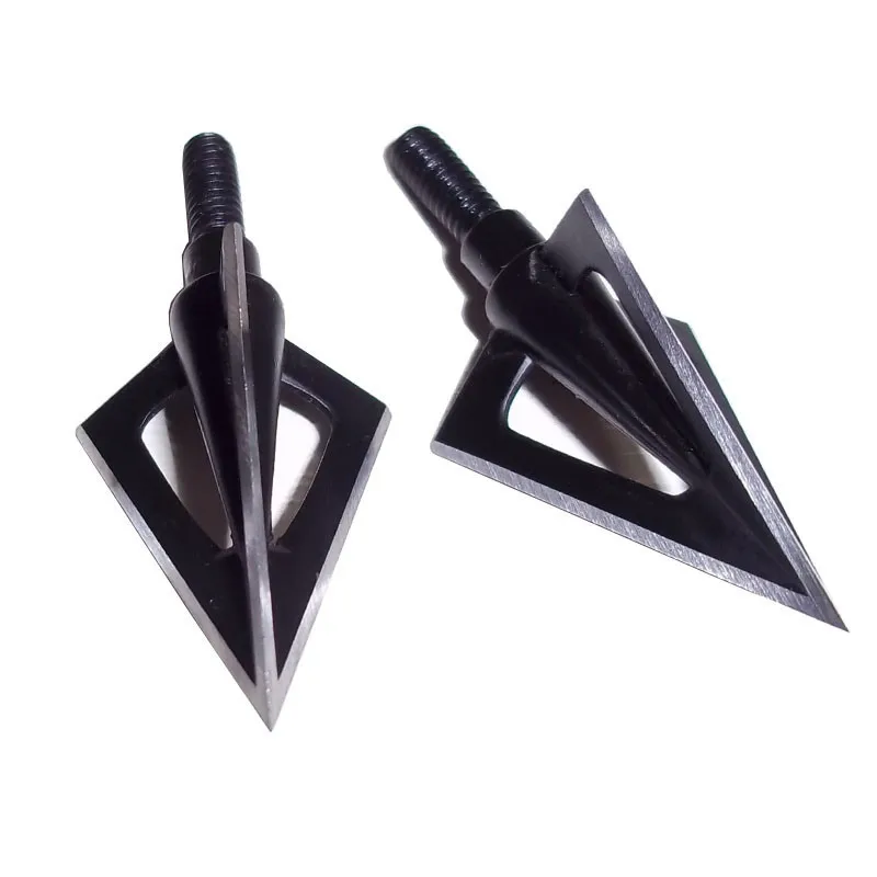 3/4/6/9/12pcs Archery Broadhead Points Arrowheads 3 Blades Stainless Steel Black Arrow Head Tips Outdoor Shooting Accessories 3/4/6/9/12pcs Archery Broadhead Points Arrowheads 3 Blades Stainless Steel Black Arrow Head Tips Outdoor Shooting Accessories