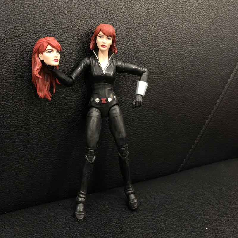 

Original Marvel Legends Figurine 6'' Marvel: Captain America - Black Widow Joints Doll Action Figure Collectible Model Loose Toy