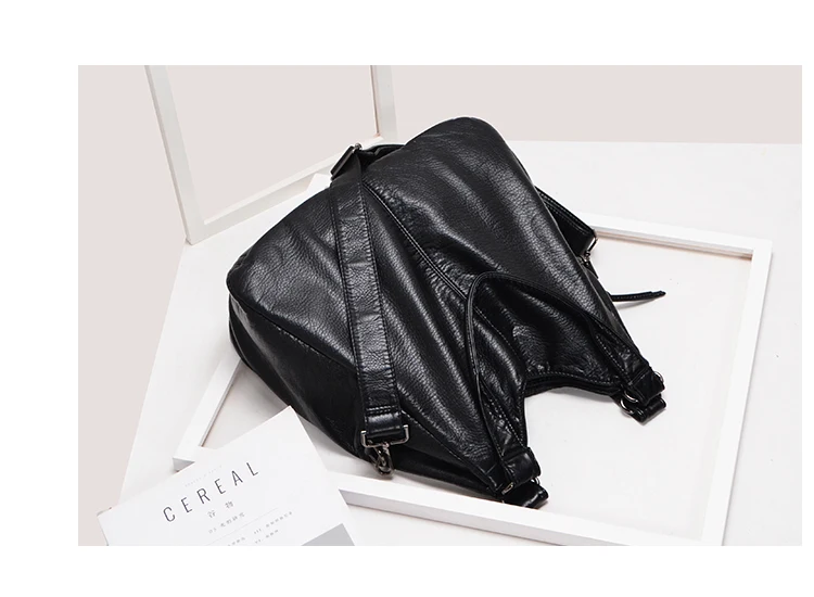 New Burlie Large Capacity Wash crossbody Handbags Women Shoulder Bags  soft hobos Messenger satchel Bags  Pu Leather casual tote