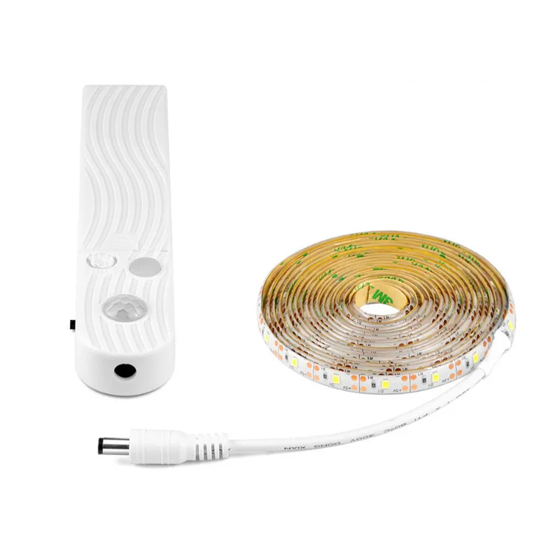

5V USB Cable Motion Sensor LED Strip Light SMD 2835 60leds/m LED Cabinet Light TV Background Lighting for Wardrobe Cupboard