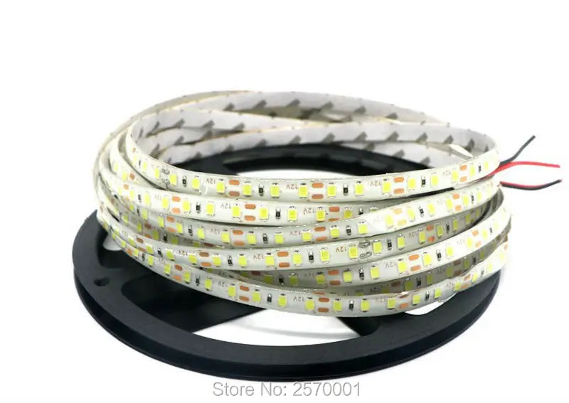 (4 шт./лот) 5 м 300 Светодиодов 600 60leds/M 120 светодиодов/M Epistar 12 В 3528 5050 2835 5630 5730 Гибкая RGB Светодиодные ленты свет