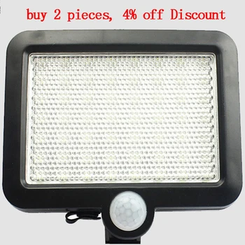 

LED Solar Light Solar Powered PIR Motion Sensor Light 56 Led Bulbs For Home Camping Tent Garden Landscape Spotlights Wall Lamp