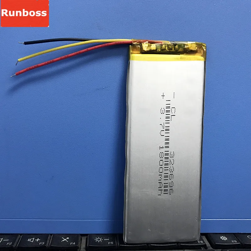 

1800MAH 323693 PL 323696 XWD 323696P LI-ION POLYMER Battery For China Clone Samsung HDC S7 MTK S205 Andorid Smart Phone 3 Wires