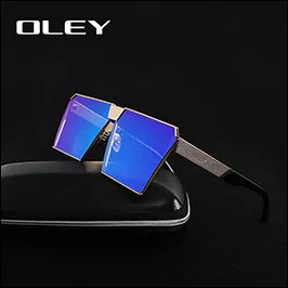 OLEY унисекс поляризованные солнцезащитные очки для мужчин wo мужские негабаритные солнцезащитные очки для вождения очки gafas lunettes de soleil для мужчин Y1616