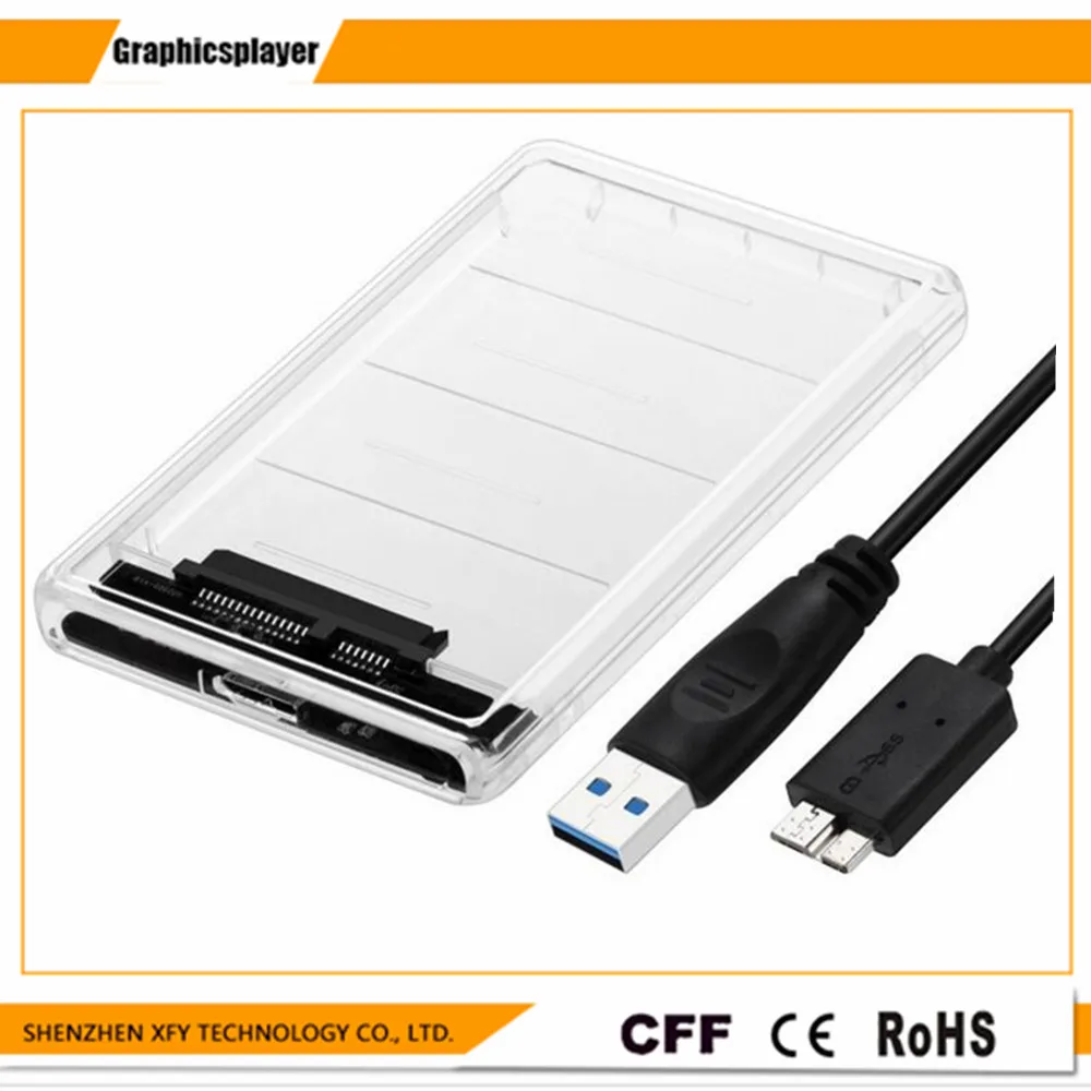 Коробка hdd 2,5 usb3.0 mic HDD корпус жесткий диск SATA внешний корпус жесткий диск чехол для ноутбука hdd адаптер Бесплатная доставка