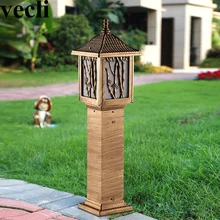 Europe style IP55 aluminium yard garden light balcony residential corridor villa luz led para exterior