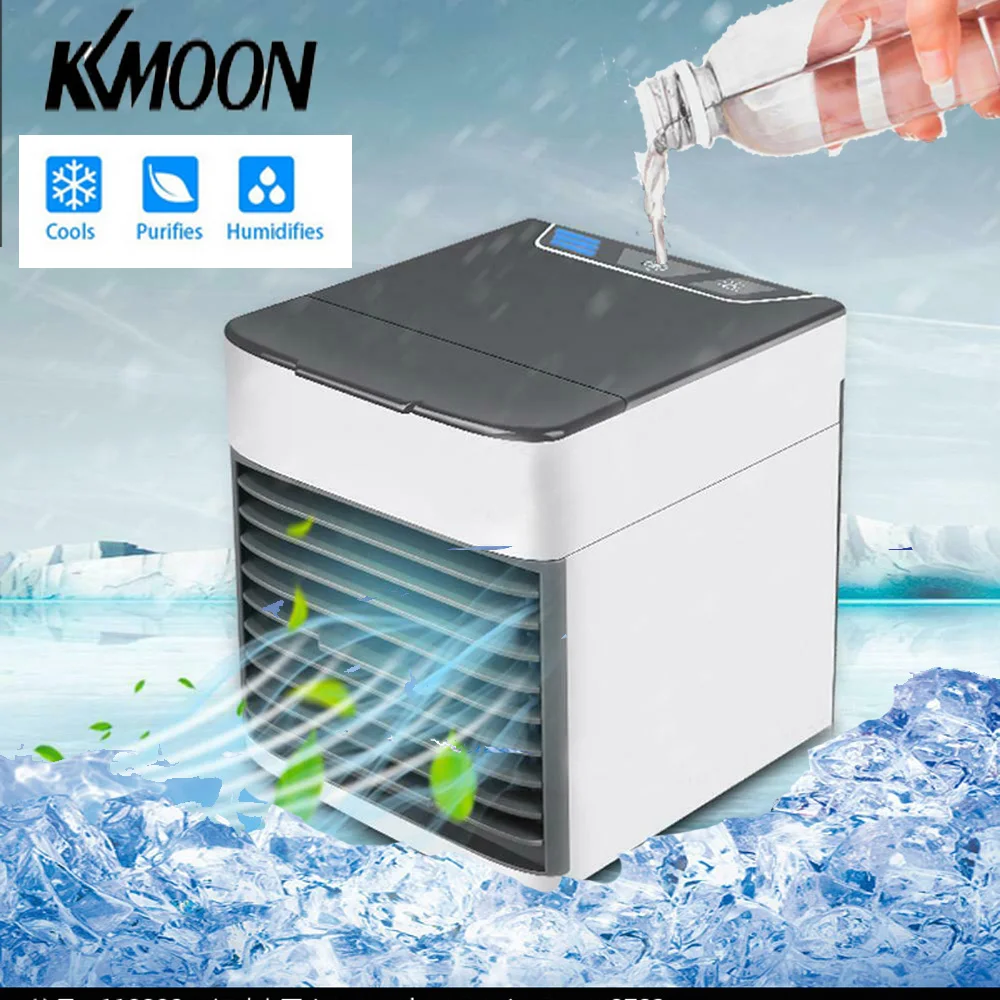 

KKMOON USB Mini Fan air Ultra Compact Portable Air Cooler Mini Air Conditioner