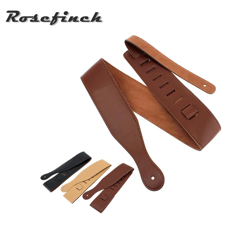 Adjustable Guitar Strap Belt Adjustable Length PU Leather Acoustic Folk