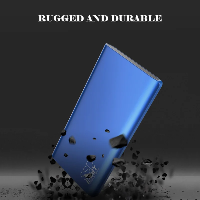 EAGET M10 High Speed SSD USB 3.0 512GB 1TB Externe Solid State Drive 800 MB/S Typ-C 31