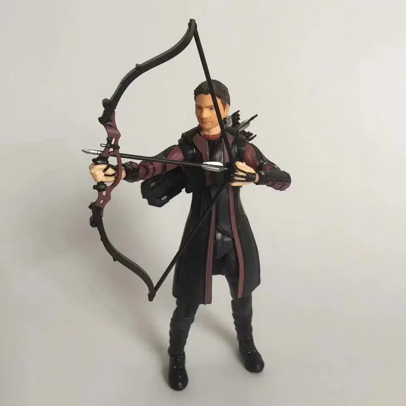 Чудный Фильм Мстители 4 эндигра SHF черная Widow Hawkeye Бартон фигурка игрушки кукла для подарка