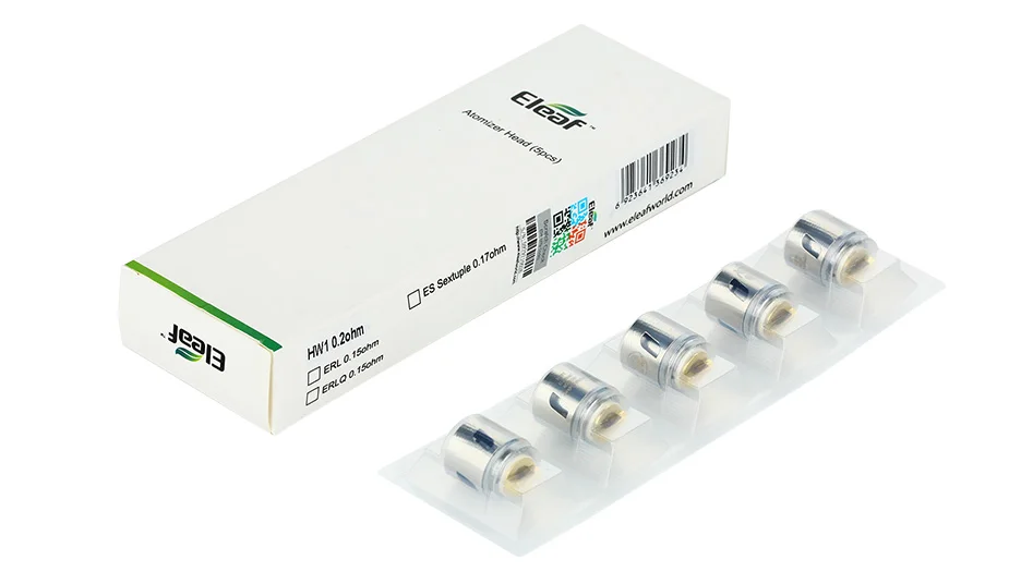 5pcs Eleaf HW1 Single-Cylinder Head for Ello Mini