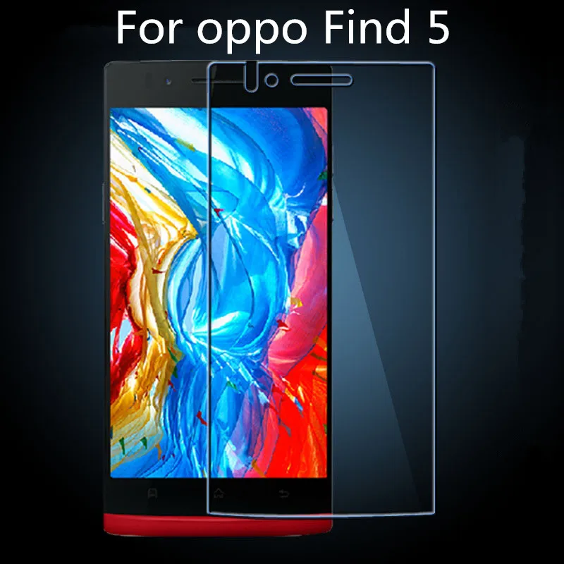 

9H Premium Tempered Glass For OPPO Find 5 X909 X909T Find5 Screen Protector Toughened Protective Film Guard
