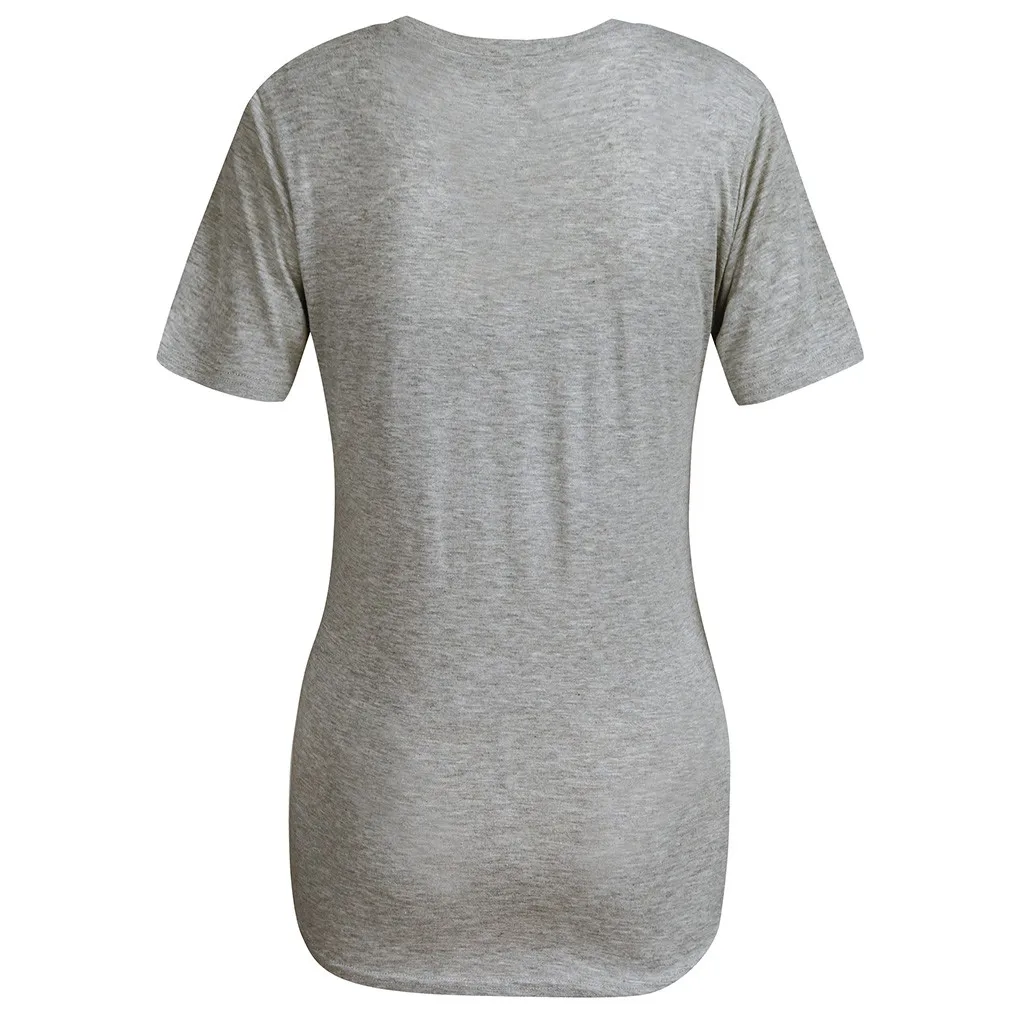 MUQGEW летняя футболка Женские топы Одежда для беременных короткий рукав Повседневная футболка с буквенным принтом топы Футболка Одежда для беременных