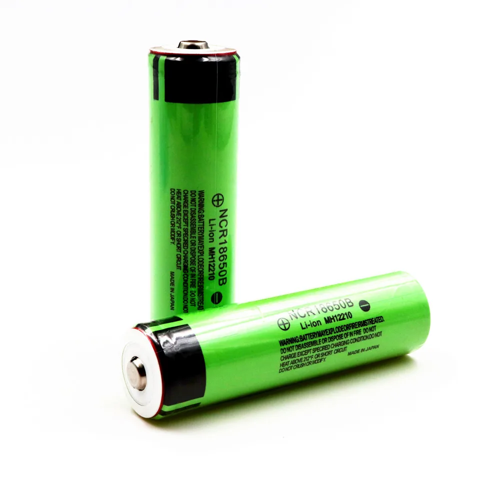 Новый оригинальный 18650 аккумулятор 3 7 v 3400 mah литий ионный NCR18650B с острым (без PCB) для