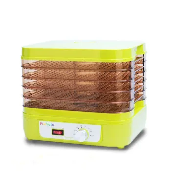 

5 Layers Home Electric Vegetable Fruit Drying Machine Constant Temperature Timing Food Dehydrator Pet Meat Fruit Drying Tool