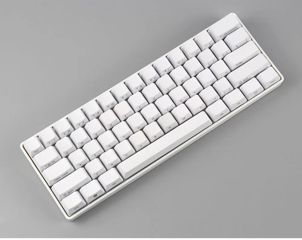 Боковая печать 60 OEM профиль толстые pbt брелки смешанные цвета для mx Переключатель механическая клавиатура GH60 покер 61